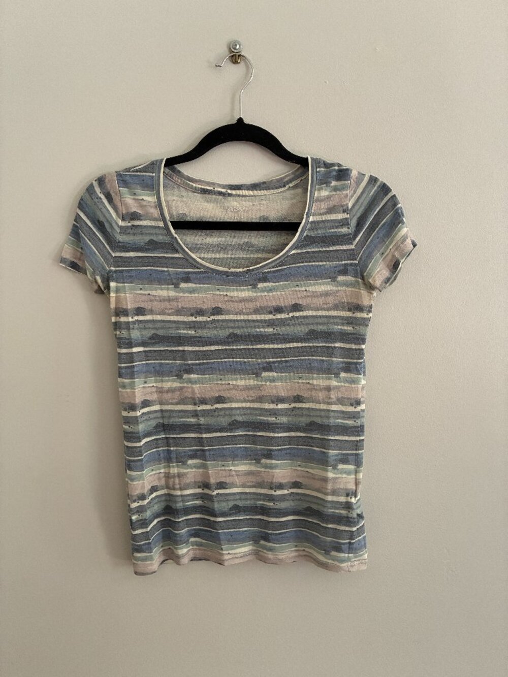 Urban Outfitters BDG 100% Cotton Watercolor Crew Neck T-Shirt XS Extra Small